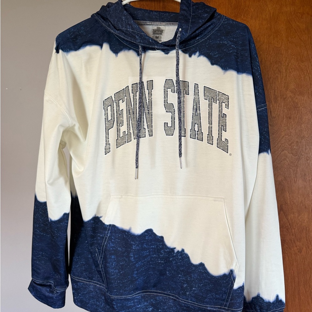 Penn State Navy and White Hoodie